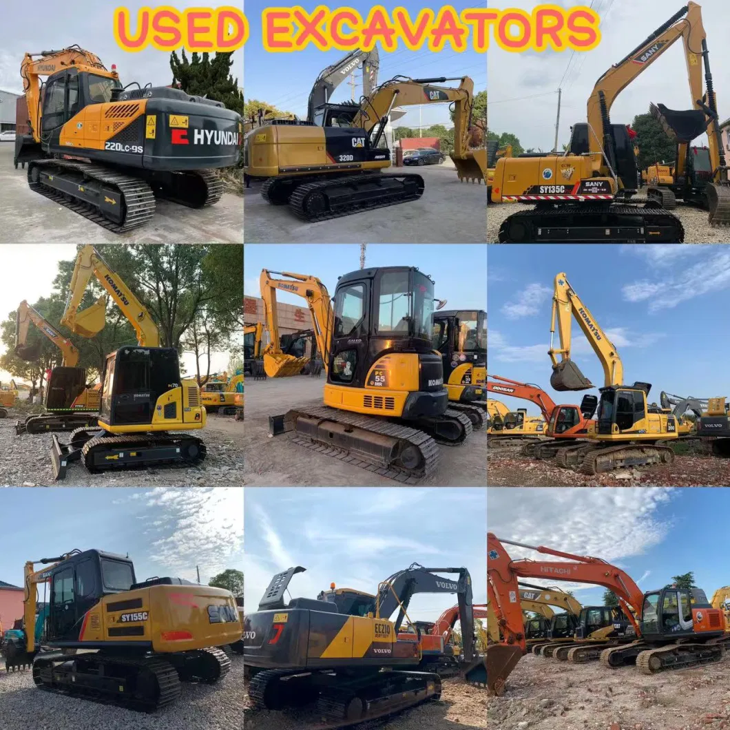 Used Cat320d Crawler Excavator Original USA 20ton Used Second Hand Hitachi/Komatsu/Cat/Hyundai/Kobelco/Sany/Volvo\Doosan Excavator