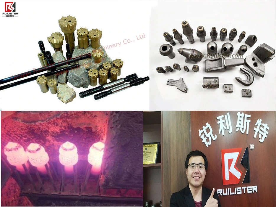 Ruilister Bullet Teeth B47K22h for Rotary Drilling Rig Auger Buckets Carbide Bullet Teeth