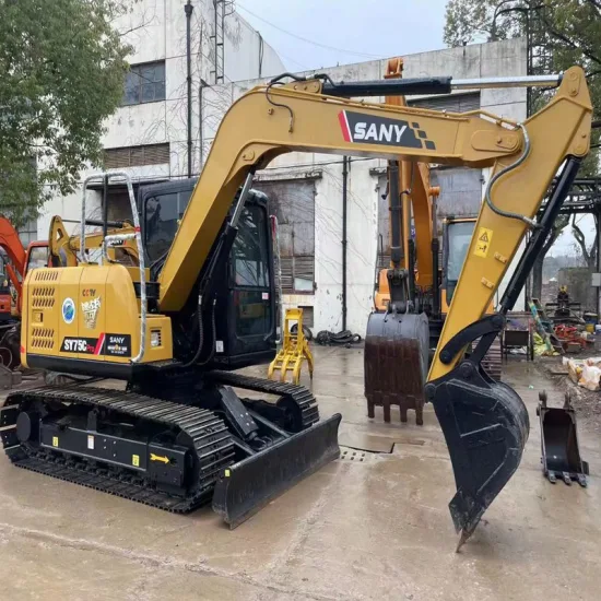 Подержанный мини-экскаватор Sany Excavators Machinery Sy75c